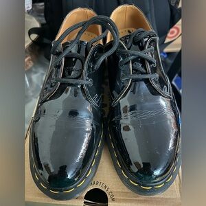Dr. Martens Black Patent Lamper Oxford Shoes